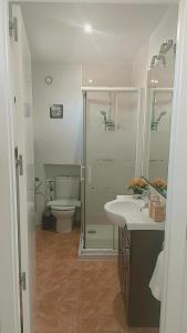 Apartamentos RyC tesisinde bir banyo