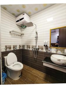 Phòng tắm tại Minh Quang Hotel Sapa