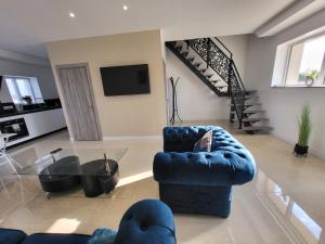 Μια τηλεόραση ή/και κέντρο ψυχαγωγίας στο le duplex 4 personnes
