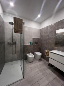 Koupelna v ubytování RoomsCarli