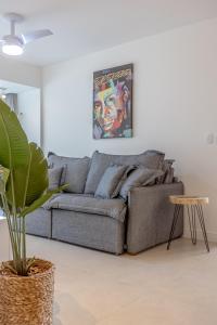 Zona de estar de Apartamento Balneario Camboriu Quadra Mar