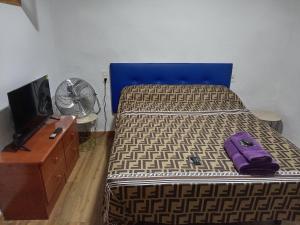 Postel nebo postele na pokoji v ubytování Cantarranas