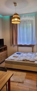 Posteľ alebo postele v izbe v ubytovaní Apartamenty Hetmańska - 24h Shop