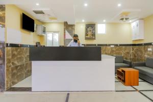 Lobby eller resepsjon på Home Sri Balaji Luxary Rooms Near Inorbit Mall Cyberabad