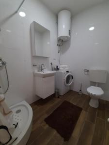 A bathroom at APARTMAN VIAGGIO i PARKING GARAŽA
