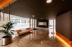 Lobby o reception area sa Atico Centrico Bulevar de la Sidra