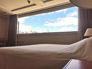 Letto o letti in una camera di Edificio Akros