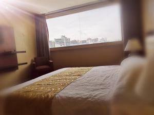 Letto o letti in una camera di Edificio Akros