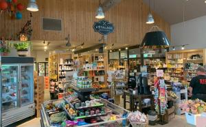 Supermarket nebo jiné obchody v  apartmánu nebo okolí