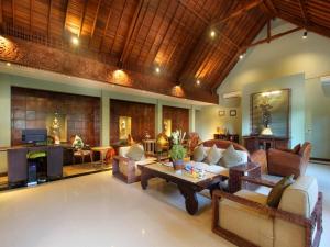 O zonă de relaxare la AlamKulkul Boutique Resort