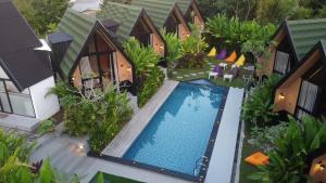 Bazén v ubytování Le Cielo Resort Umalas by Maviba nebo v jeho okolí