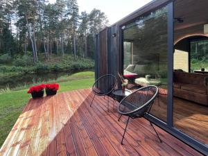 Zahrada ubytování Reborn Cabins