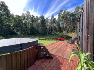 Zahrada ubytování Reborn Cabins