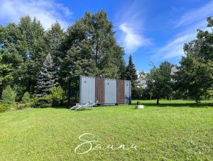 Zahrada ubytování Reborn Cabins