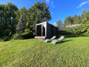 Zahrada ubytování Reborn Cabins