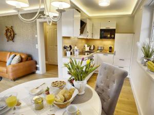 Posezení v ubytování Ostseeflair-im-Ferienhaus-Flair-am-Meer