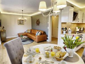 Posezení v ubytování Ostseeflair-im-Ferienhaus-Flair-am-Meer