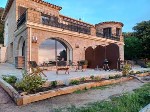 U Castellu, l' hôtel particulier外面的花园