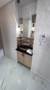 Een keuken of kitchenette bij Appartement Wow