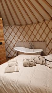 Uma cama ou camas num quarto em MonvisoRelax