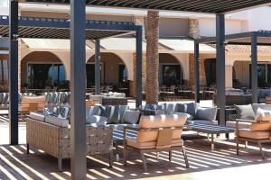 A seating area at Hotel Riu Tikida Dunas - All inclusive