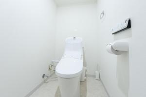 a bathroom with a white toilet in a room at Fujiterrace Yoga in Tokyo