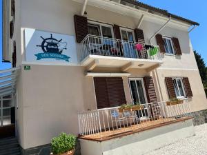 Budova, kde se bed and breakfast nachází