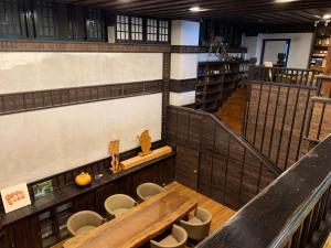 Restoran atau tempat lain untuk makan di 奕青民宿-梅酒 梅精 法國麵包plum winery guesthouse