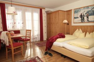 Katil atau katil-katil dalam bilik di Alpen Appartements Zauchensee