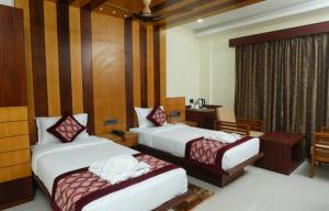 Letto o letti in una camera di Urban Suites