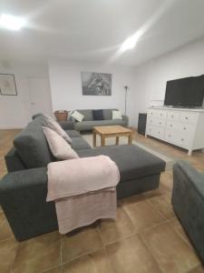 TV a/nebo společenská místnost v ubytování El Madroño de la Encantada