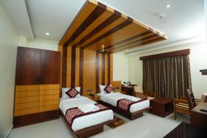 Letto o letti in una camera di Urban Suites
