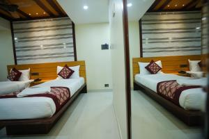 Letto o letti in una camera di Urban Suites