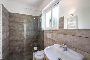 Koupelna v ubytování Residenza La Serenata