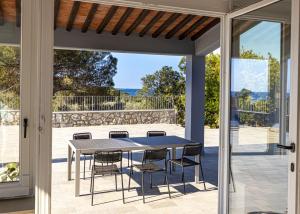 Μπαλκόνι ή βεράντα στο B&B Villa Costanza