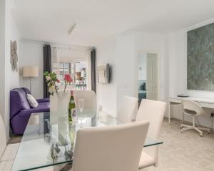 A seating area at Los Gigantes apartamento de 3 habitaciones