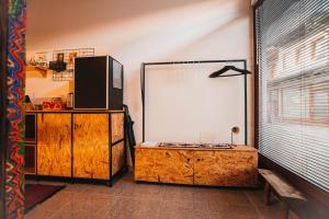 Η κουζίνα ή μικρή κουζίνα στο Plis Room - Old Bazaar +16 φωτογραφίες