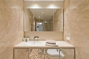 Koupelna v ubytování Visit Nida Apartments