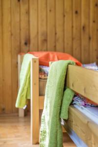 Postel nebo postele na pokoji v ubytování Green Jurmala Hostel