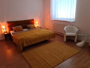 Postel nebo postele na pokoji v ubytování City Centre Apartments