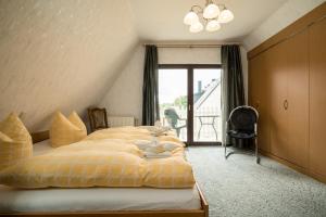 Katil atau katil-katil dalam bilik di Ferienwohnung mit Balkon +29 gambar