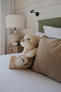 Un ou plusieurs lits dans un hébergement de l'établissement Boutique Hotel SOCLO