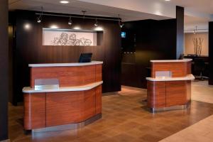 Vstupní hala nebo recepce v ubytování Courtyard by Marriott Chicago Naperville