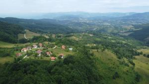 Paesaggio naturale nelle vicinanze della villa