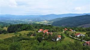 Paesaggio naturale nelle vicinanze della villa