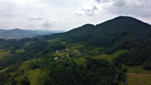 Paesaggio naturale nelle vicinanze della villa