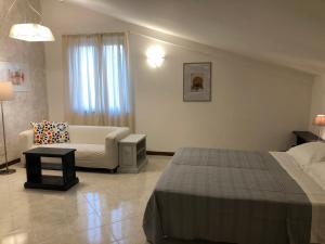 Postel nebo postele na pokoji v ubytování Hotel Kristall