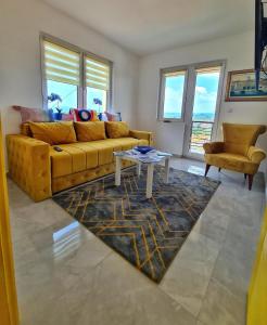 Posezení v ubytování Apartman Berlin Sokobanja