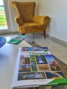 Posezení v ubytování Apartman Berlin Sokobanja