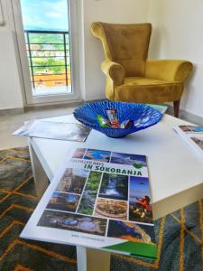 Posezení v ubytování Apartman Berlin Sokobanja